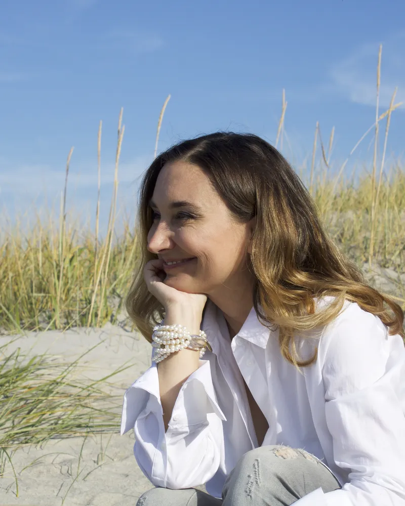 Peggy Patzschke - Profil am Strand